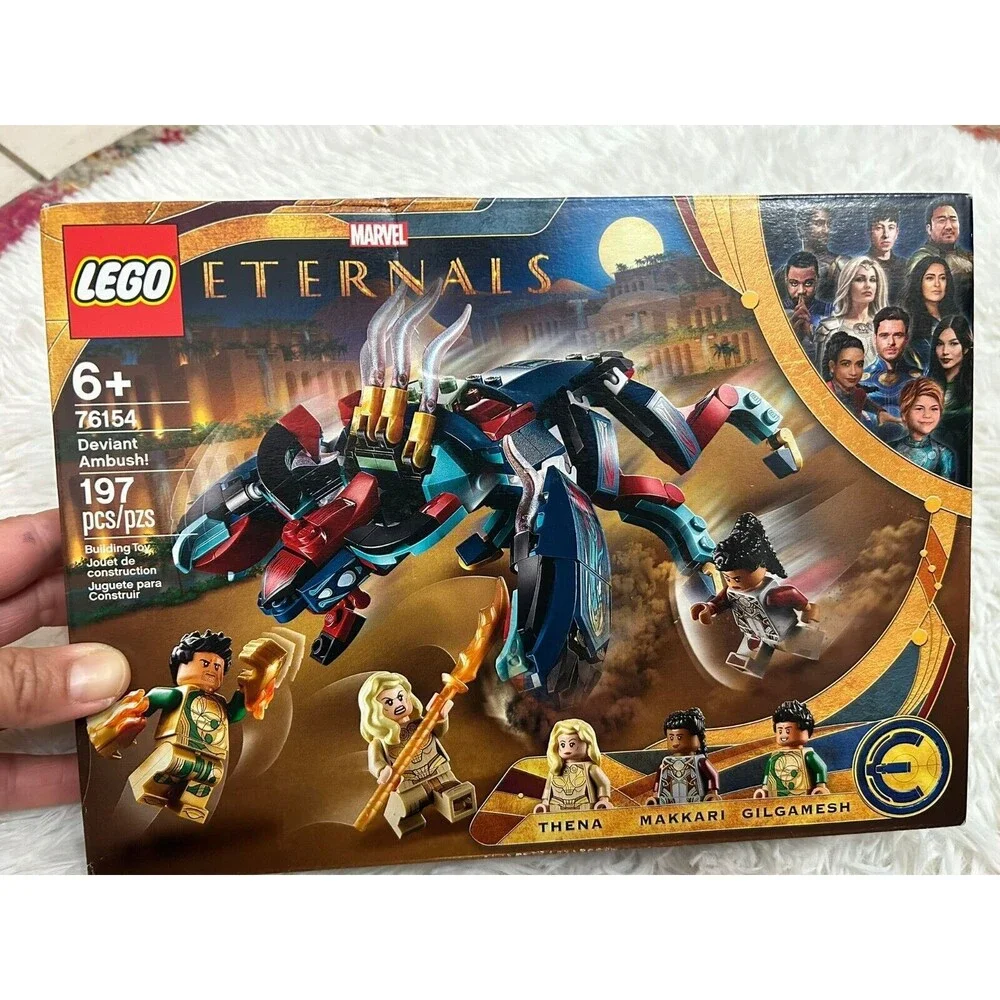 New LEGO 76154 Marvel Eternals Deviant Ambush Building Toy